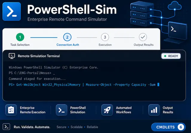 PowerShell Simulator